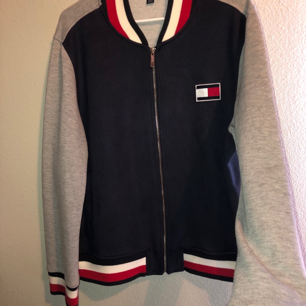 Tommy Hilfiger Suede zip up jacket